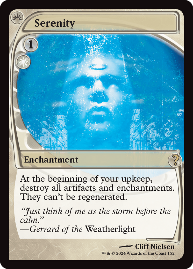 Serenity (Future Sight) [Mystery Booster 2] [Foil]