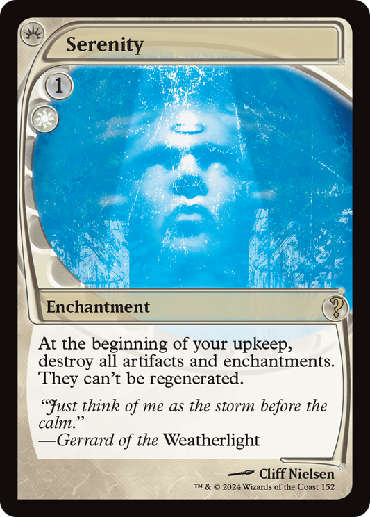 Serenity (Future Sight) [Mystery Booster 2] [Foil]