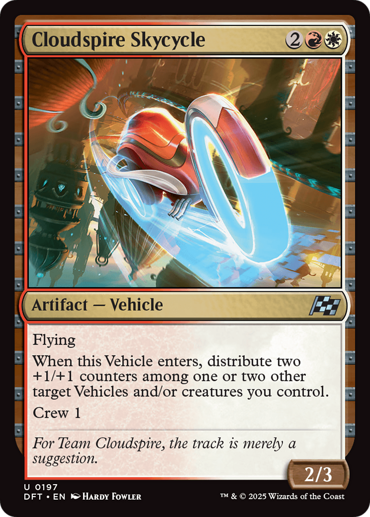 Cloudspire Skycycle [Aetherdrift] [Foil]