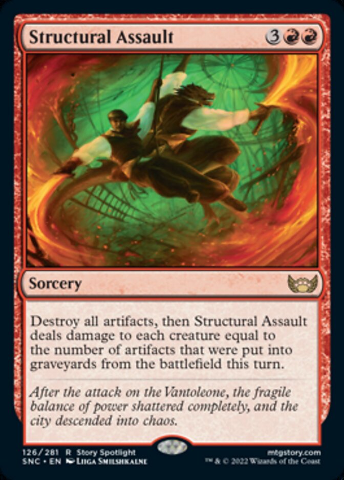 Structural Assault [Streets of New Capenna] [Foil]