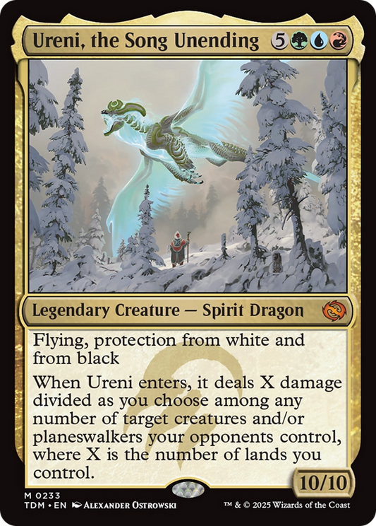 Ureni, the Song Unending [Tarkir: Dragonstorm] [Foil]