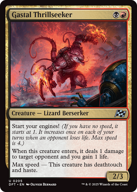Gastal Thrillseeker [Aetherdrift] [Foil]