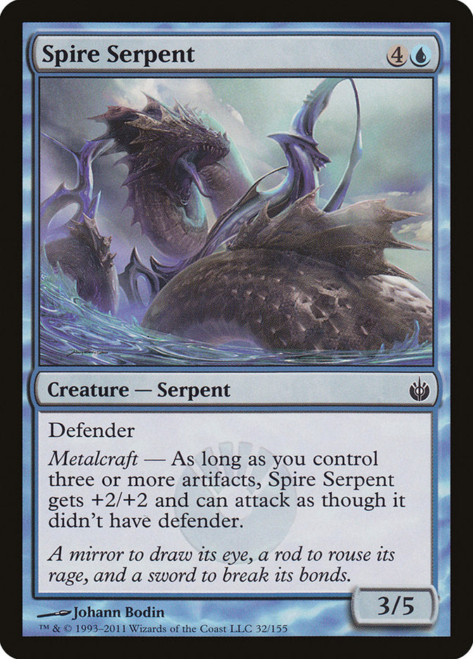 Spire Serpent [Mirrodin Besieged] [Foil]
