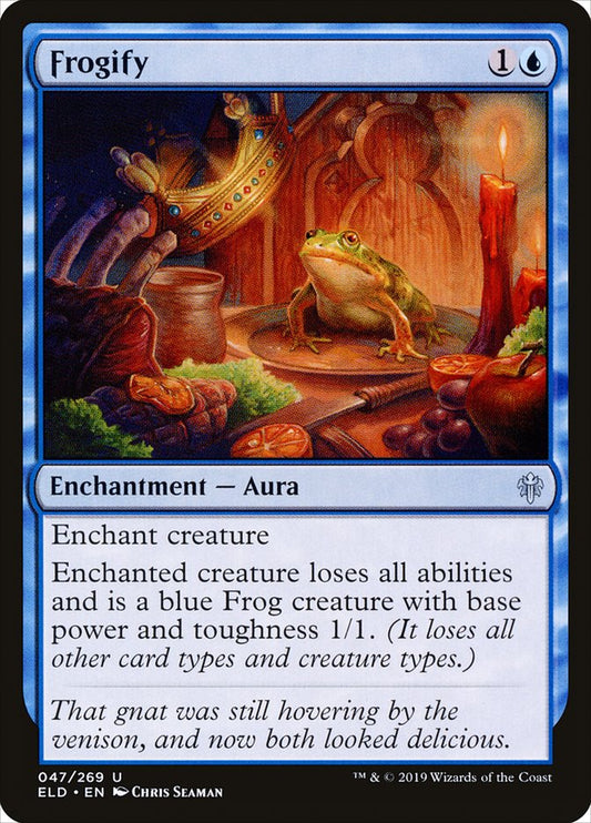 Frogify [Throne of Eldraine] [Foil]