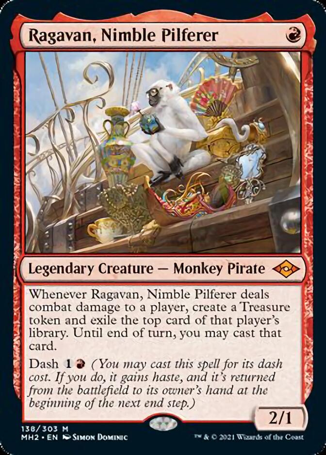 Ragavan, Nimble Pilferer [Modern Horizons 2] [Foil]