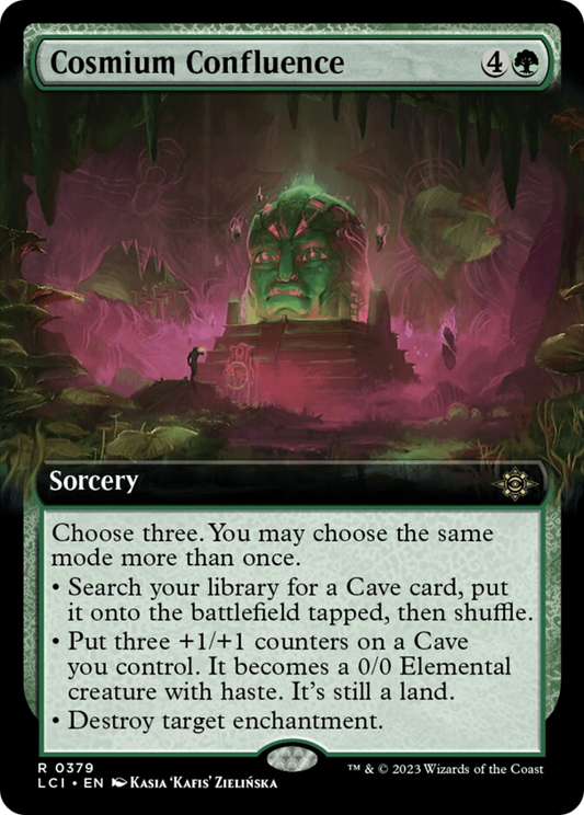 Cosmium Confluence (Extended Art) [The Lost Caverns of Ixalan] [Foil]