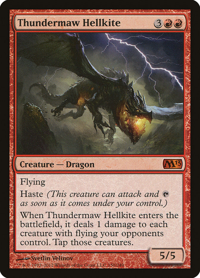 Thundermaw Hellkite [Core Set 2013]