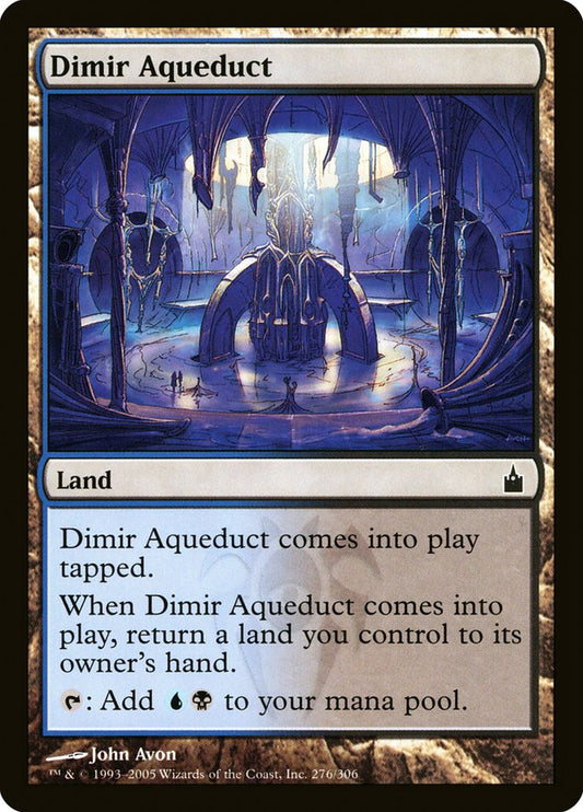 Dimir Aqueduct [Ravnica: City of Guilds] [Foil]