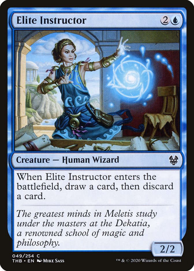 Elite Instructor [Theros Beyond Death] [Foil]