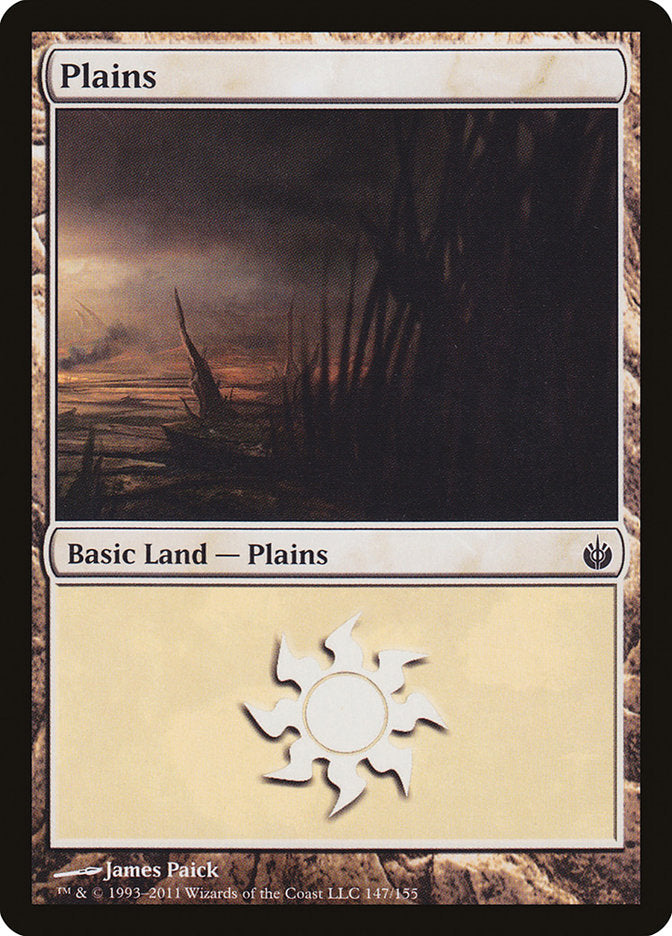 Plains (147) [Mirrodin Besieged] [Foil]