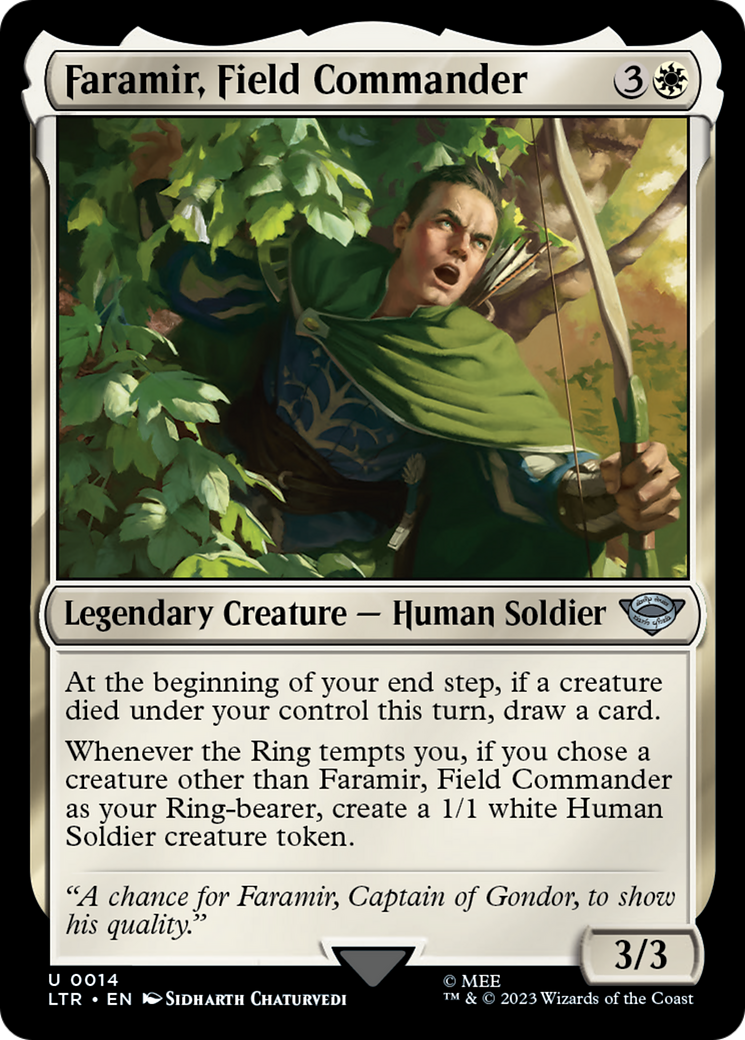 Faramir, Field Commander [The Lord of the Rings: Tales of Middle-Earth] [Foil]