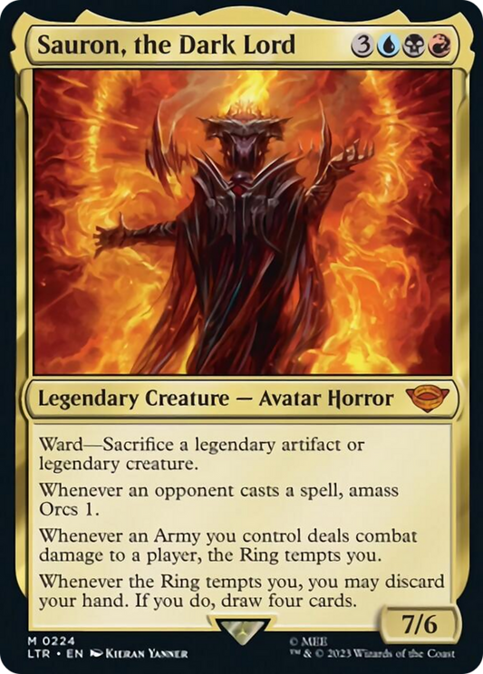 Sauron, the Dark Lord [The Lord of the Rings: Tales of Middle-Earth] [Foil]