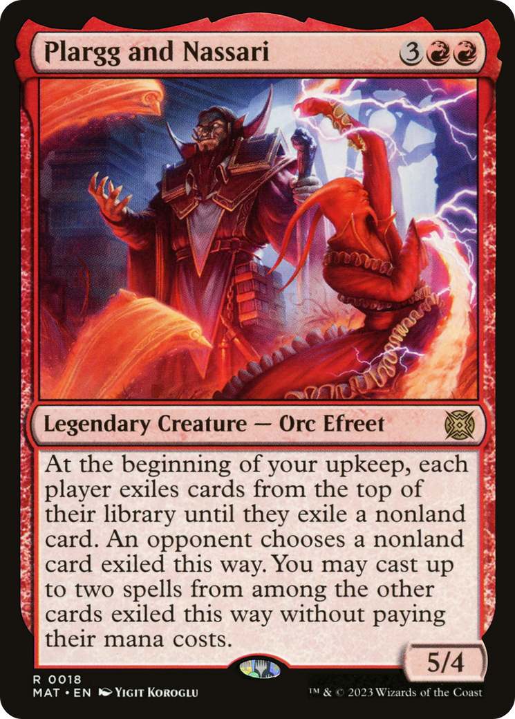 Plargg and Nassari [March of the Machine: The Aftermath] [Foil]