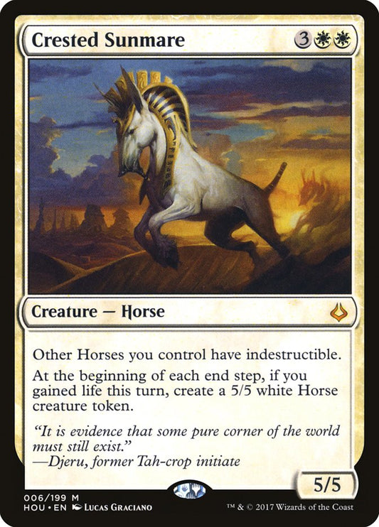 Crested Sunmare [Hour of Devastation] [Foil]