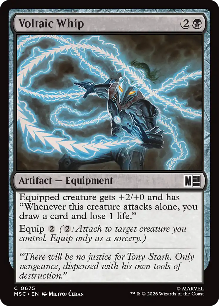 Voltaic Whip [Marvel Super Heroes Commander]