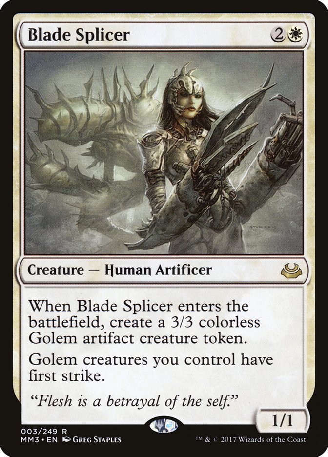 Blade Splicer [Modern Masters 2017] [Foil]