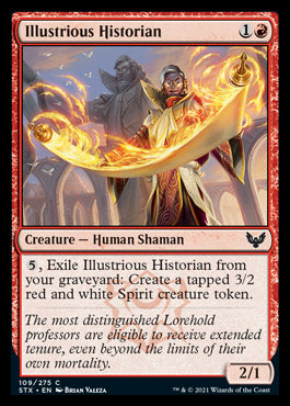 Illustrious Historian [Strixhaven: School of Mages] [Foil]