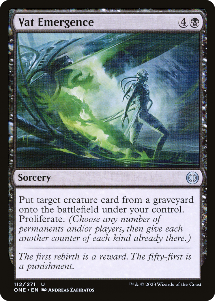 Vat Emergence [Phyrexia: All Will Be One] [Foil]