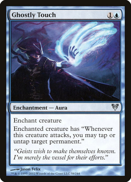 Ghostly Touch [Avacyn Restored] [Foil]