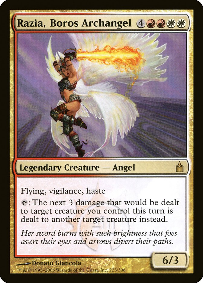 Razia, Boros Archangel [Ravnica: City of Guilds] [Foil]