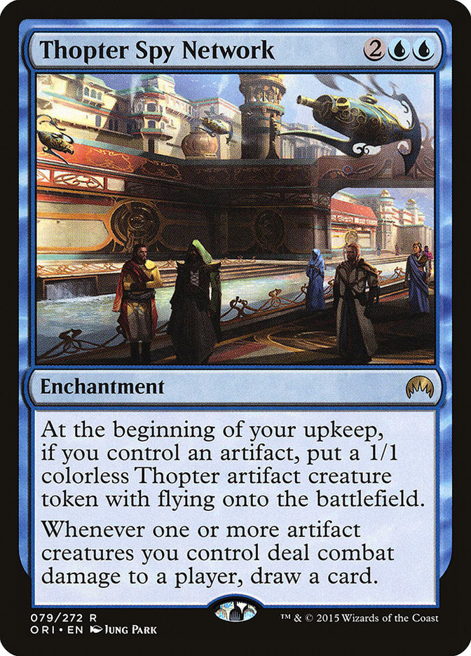 Thopter Spy Network [Magic Origins] [Foil]
