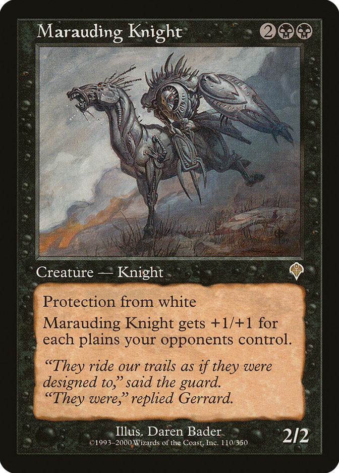 Marauding Knight [Invasion] [Foil]