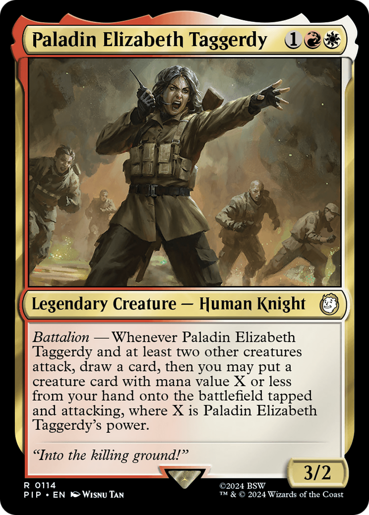 Paladin Elizabeth Taggerdy [Fallout] [Foil]