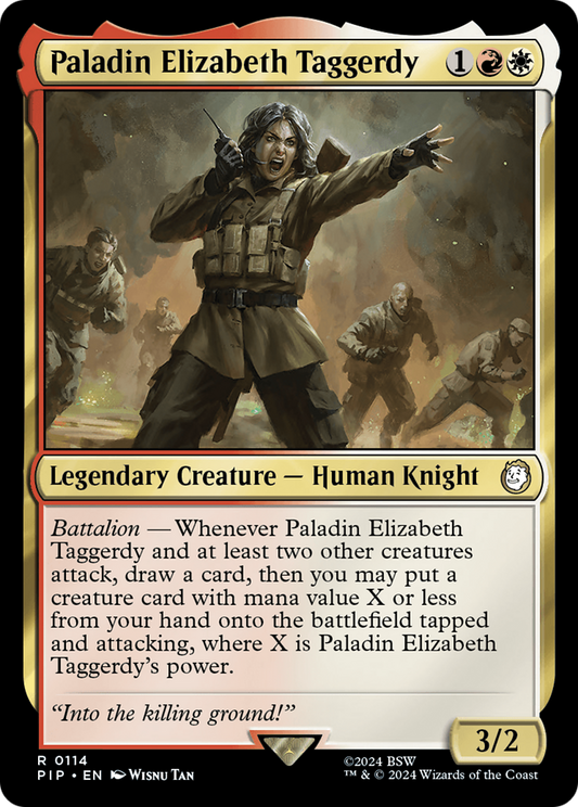 Paladin Elizabeth Taggerdy [Fallout] [Foil]