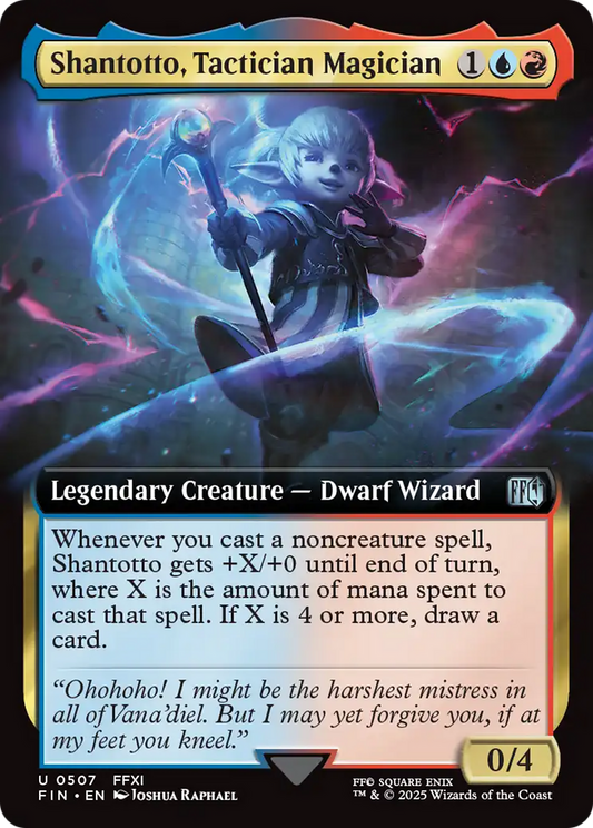 Shantotto, Tactician Magician (Extended Art) [FINAL FANTASY] [Foil]
