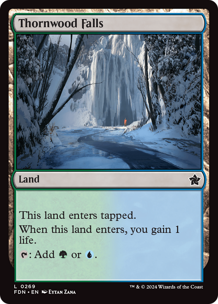 Thornwood Falls [Foundations] [Foil]