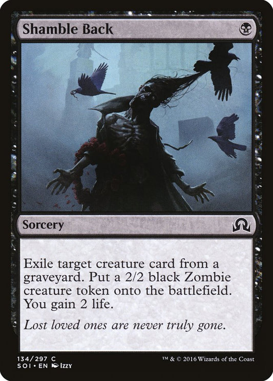 Shamble Back [Shadows over Innistrad] [Foil]