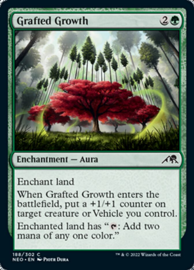 Grafted Growth [Kamigawa: Neon Dynasty] [Foil]