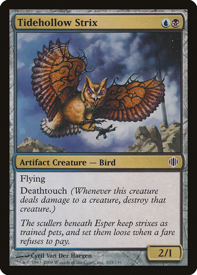 Tidehollow Strix [Shards of Alara] [Foil]