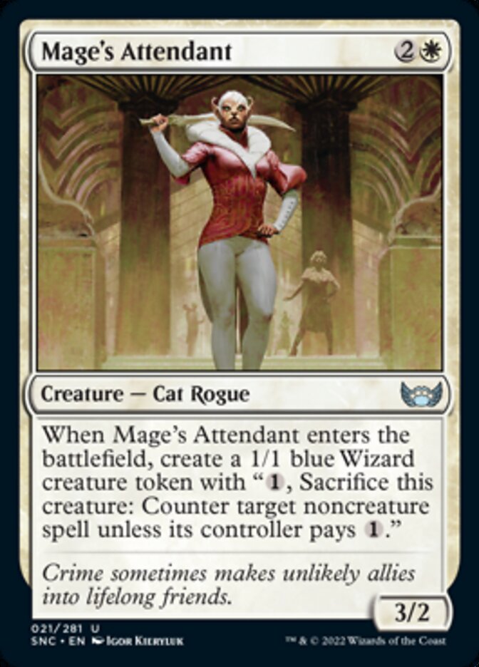 Mage's Attendant [Streets of New Capenna] [Foil]