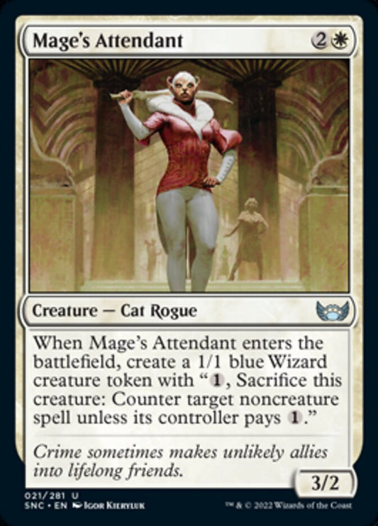 Mage's Attendant [Streets of New Capenna] [Foil]