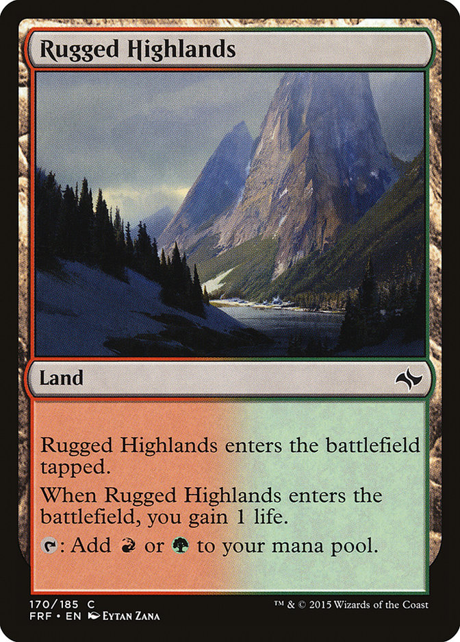Rugged Highlands [Fate Reforged] [Foil]