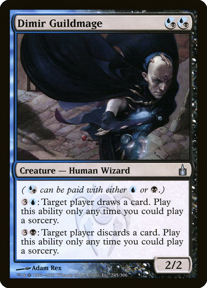 Dimir Guildmage [Ravnica: City of Guilds] [Foil]