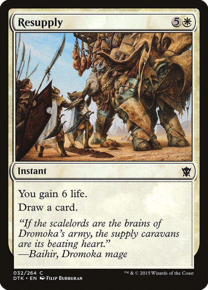 Resupply [Dragons of Tarkir] [Foil]