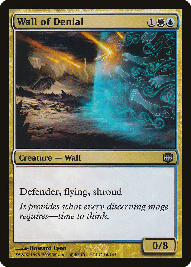 Wall of Denial [Alara Reborn] [Foil]