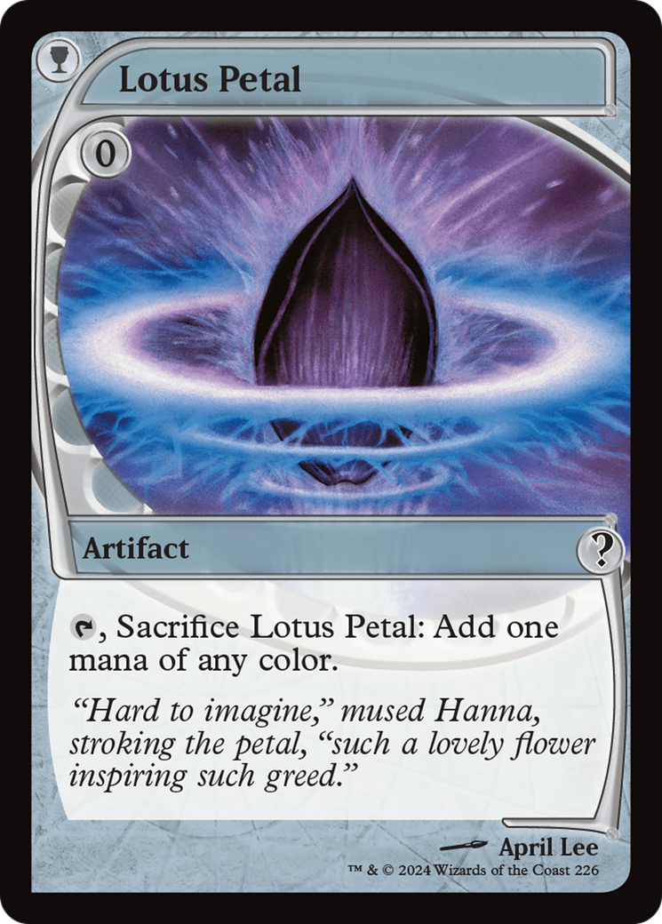 Lotus Petal (Future Sight) [Mystery Booster 2] [Foil]