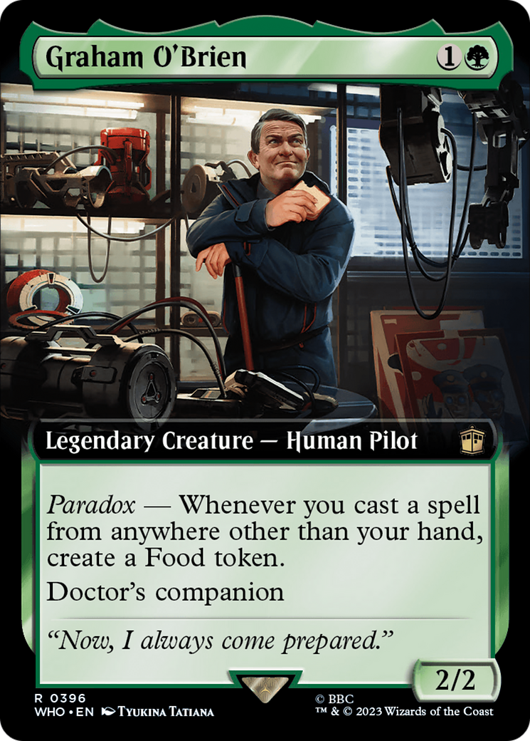 Graham O'Brien (Extended Art) [Doctor Who] [Foil]