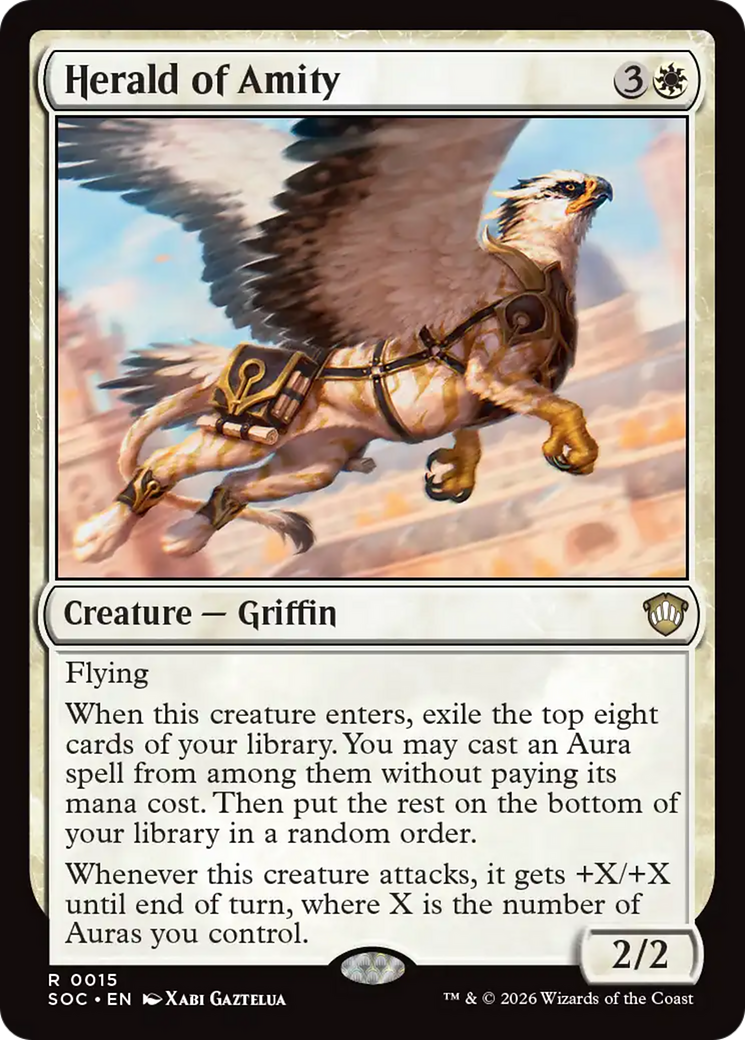 Herald of Amity [Secrets of Strixhaven Commander] [Foil]