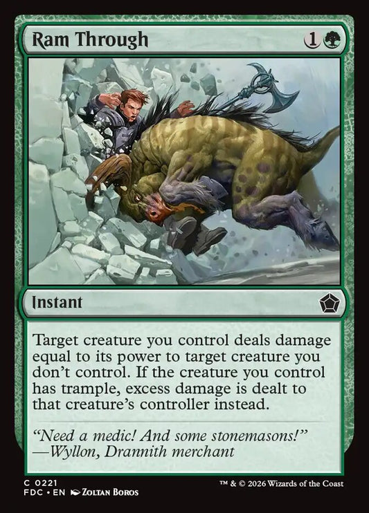 Ram Through [Foundations Commander]