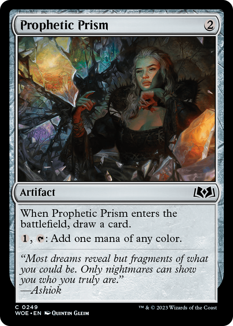 Prophetic Prism [Wilds of Eldraine] [Foil]