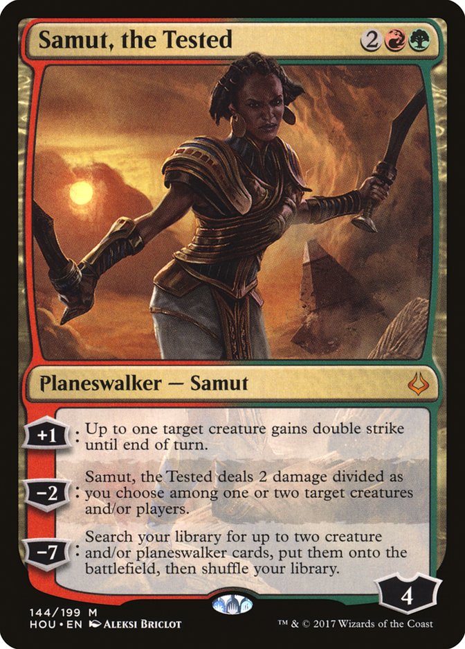 Samut, the Tested [Hour of Devastation] [Foil]