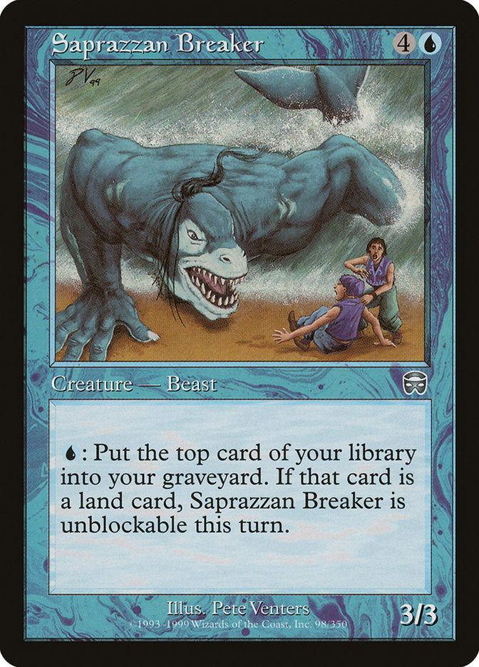 Saprazzan Breaker [Mercadian Masques] [Foil]
