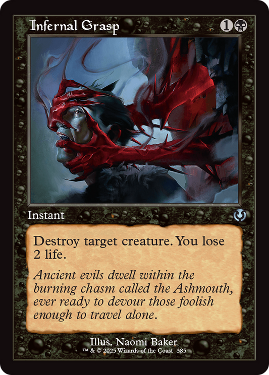 Infernal Grasp (Retro Frame) [Innistrad Remastered] [Foil]