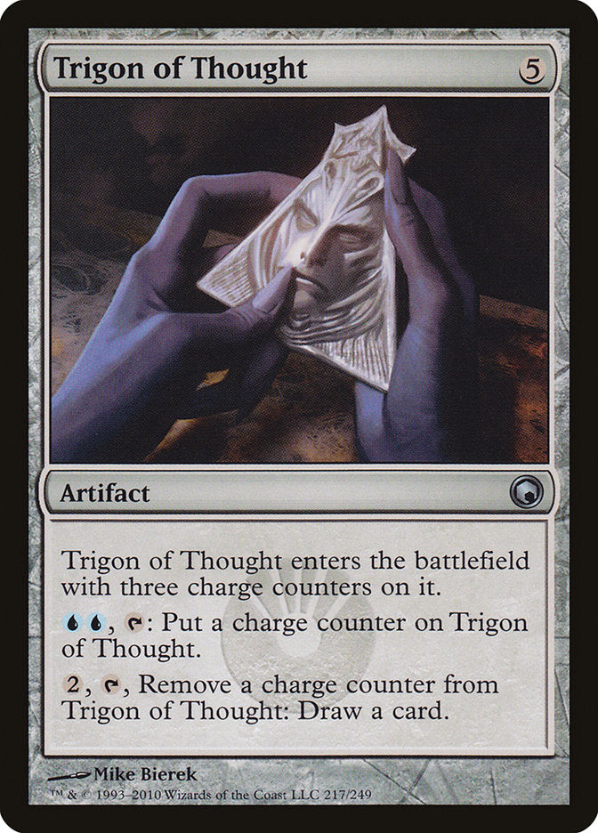Trigon of Thought [Scars of Mirrodin] [Foil]