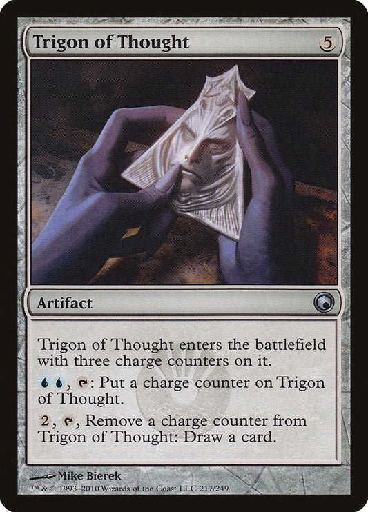 Trigon of Thought [Scars of Mirrodin] [Foil]