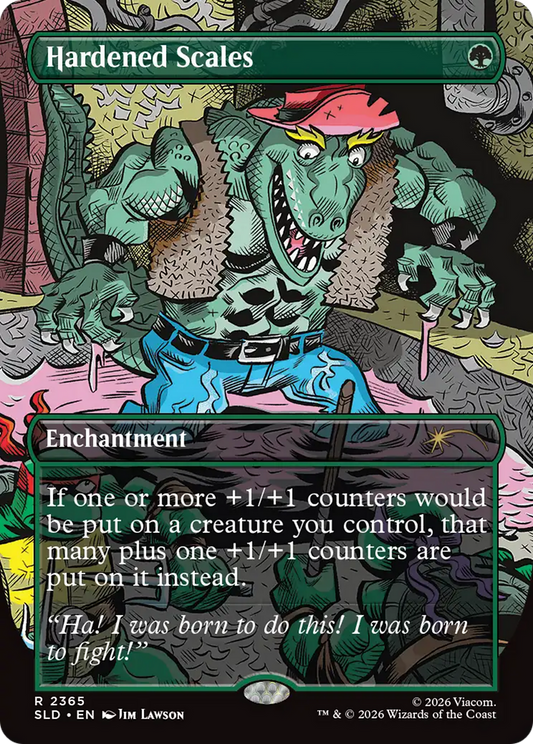 Hardened Scales [Secret Lair Drop Series] [Foil]